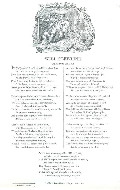 The poem Will Clewline